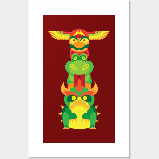 Totemario Wall Art by sparkmark